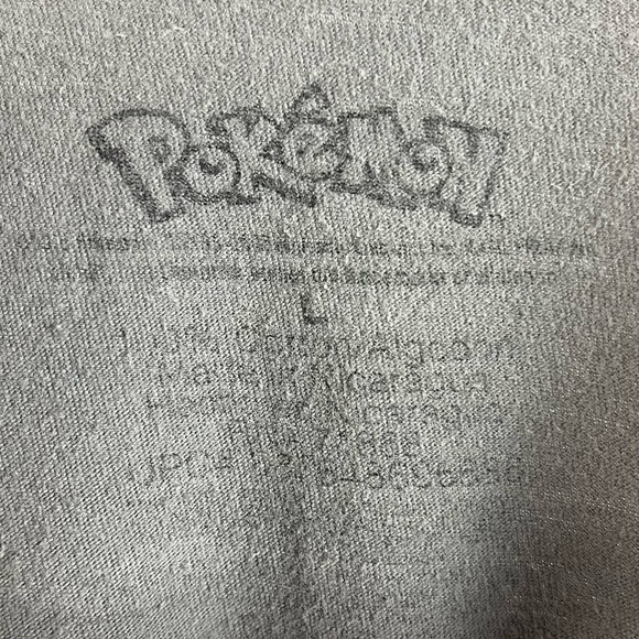 Pokemon Large Charmander Squirtle Bulbasaur Crewneck Graphic Shirt Colorful 80's - Picture 4 of 5